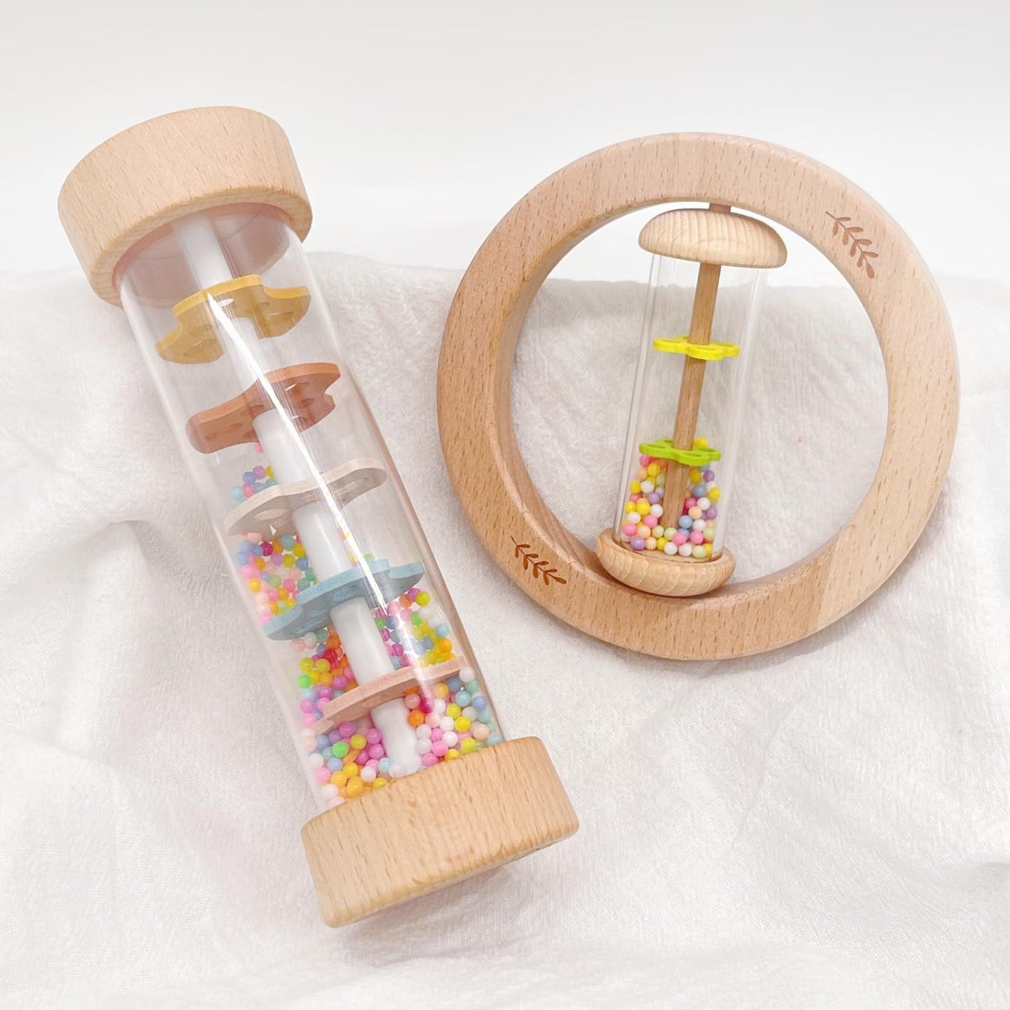 Baby Rattle New Gift Sensory Toys for Baby, ood New Baby Gifts Baby Shower