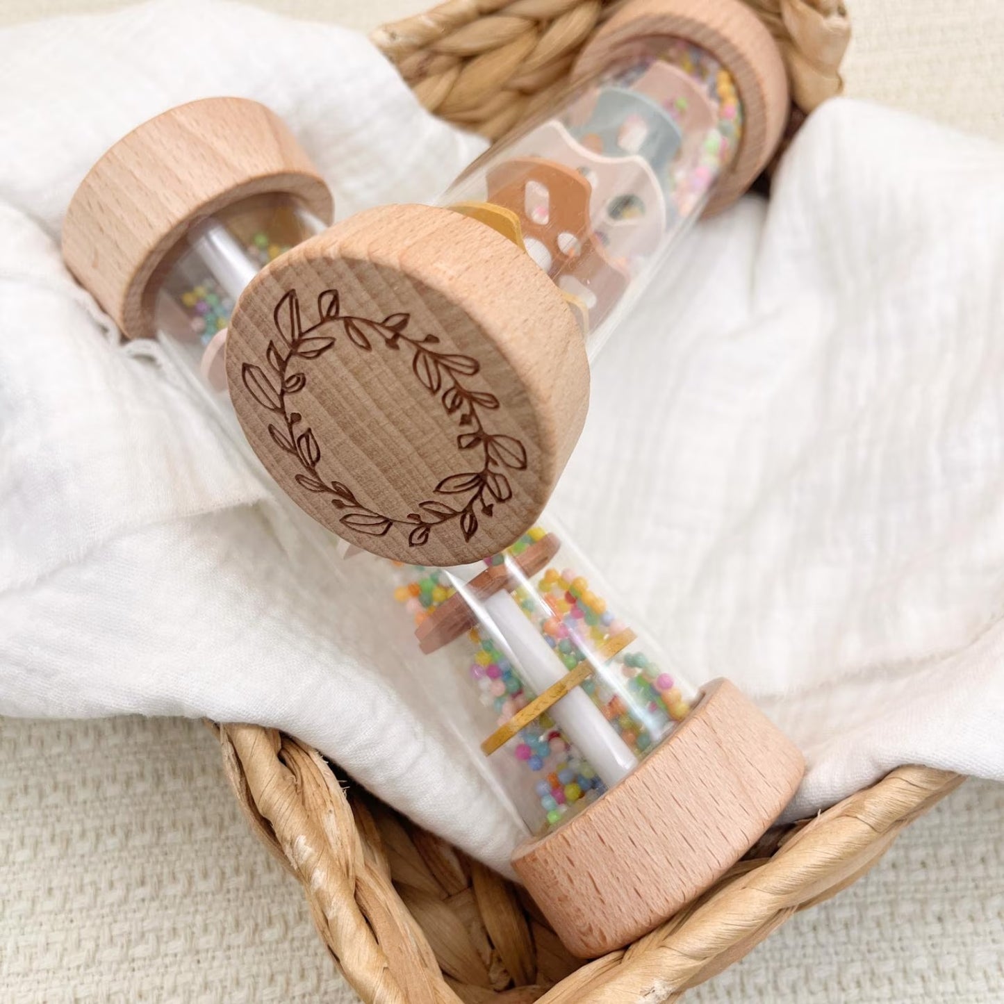 Baby Rattle New Gift Sensory Toys for Baby, ood New Baby Gifts Baby Shower