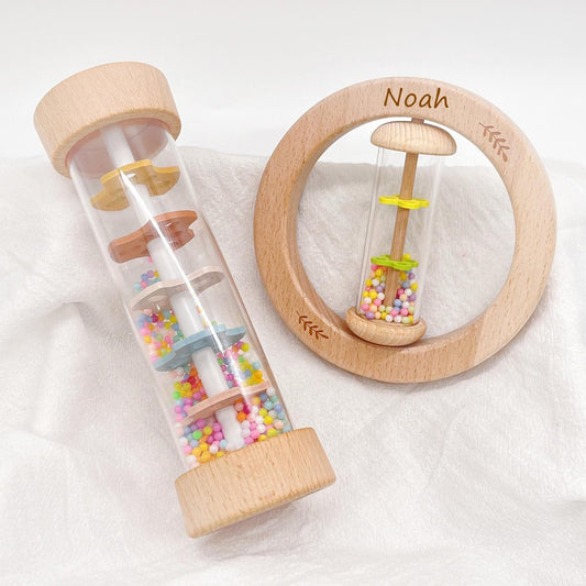 Baby Rattle New Gift Sensory Toys for Baby, ood New Baby Gifts Baby Shower